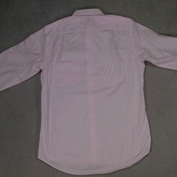Joseph Abboud Shirt Mens 16 - 32/33 Pink Button Up Long Sleeve Egyptian - Picture 14 of 15